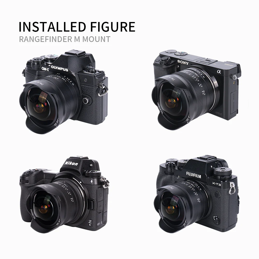 MF 7.5mm f/2.8 Mark II APS-C lens for E/EOS-R/FX/M43/Z - Image 9
